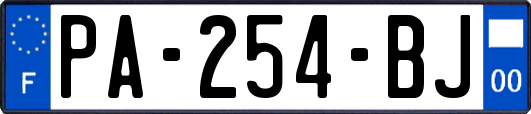 PA-254-BJ