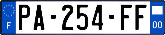 PA-254-FF