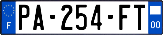 PA-254-FT