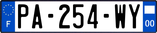 PA-254-WY