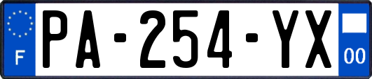 PA-254-YX