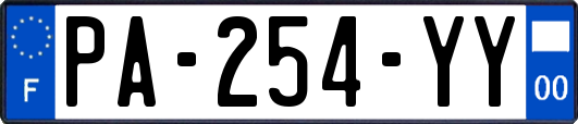 PA-254-YY