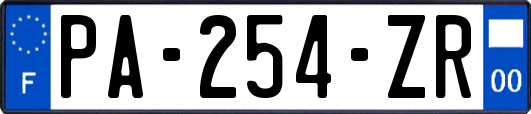PA-254-ZR