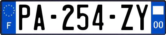 PA-254-ZY