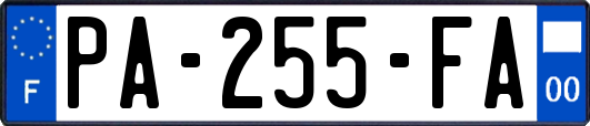 PA-255-FA