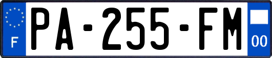 PA-255-FM