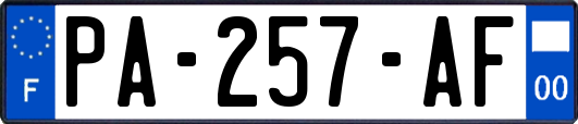 PA-257-AF