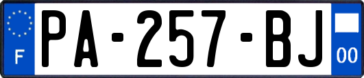 PA-257-BJ