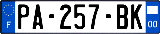 PA-257-BK