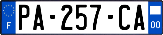 PA-257-CA