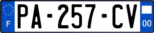 PA-257-CV