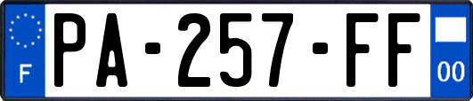 PA-257-FF