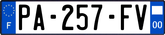 PA-257-FV