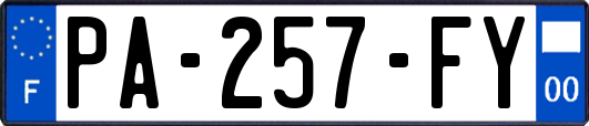 PA-257-FY