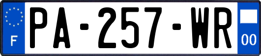 PA-257-WR