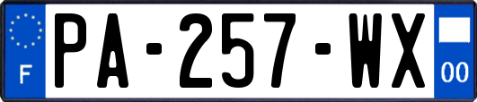 PA-257-WX