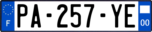 PA-257-YE