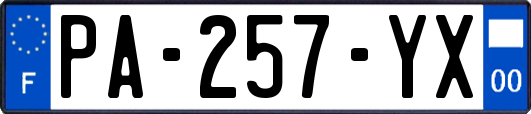 PA-257-YX