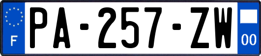 PA-257-ZW