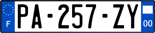 PA-257-ZY