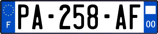 PA-258-AF