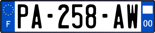 PA-258-AW
