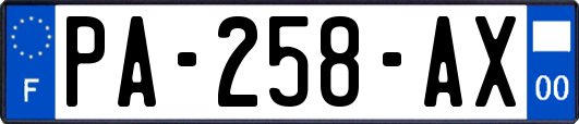 PA-258-AX