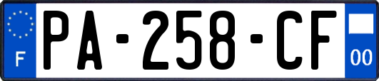 PA-258-CF