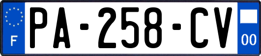 PA-258-CV