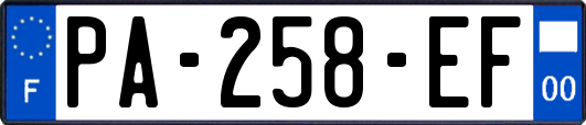 PA-258-EF