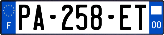PA-258-ET