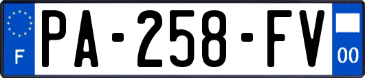 PA-258-FV