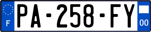 PA-258-FY