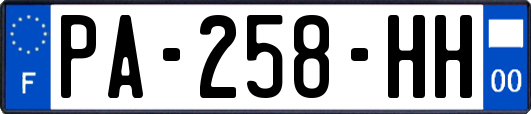 PA-258-HH