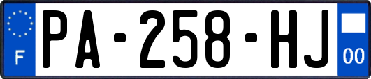 PA-258-HJ