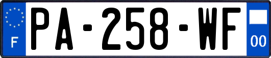 PA-258-WF