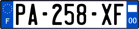 PA-258-XF