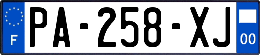 PA-258-XJ