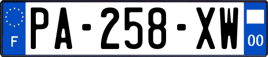 PA-258-XW