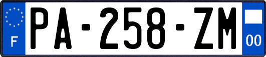 PA-258-ZM