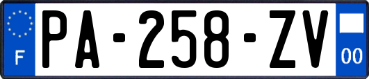 PA-258-ZV