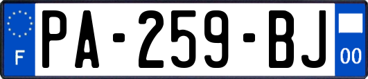 PA-259-BJ