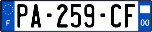 PA-259-CF