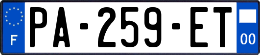 PA-259-ET