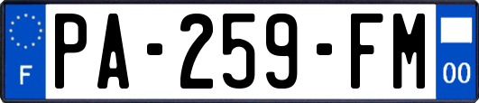 PA-259-FM