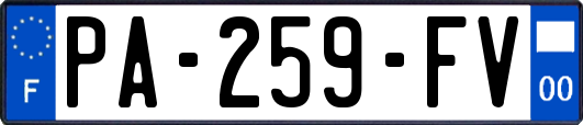 PA-259-FV