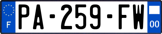 PA-259-FW
