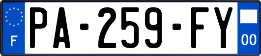 PA-259-FY