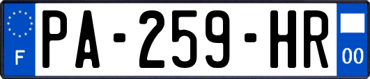 PA-259-HR