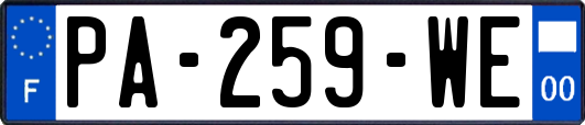 PA-259-WE